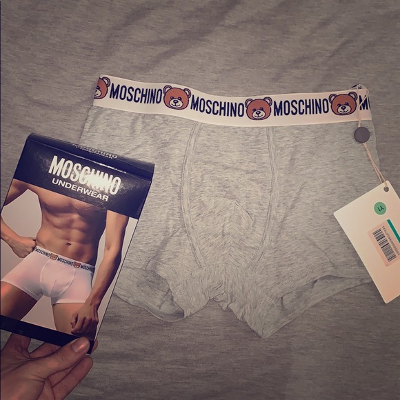Moschino bear gray boxer brief underwear size S - Picture 6 of 9